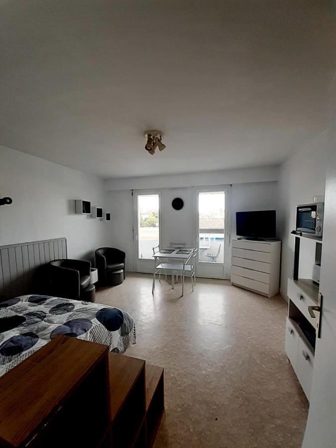 Dax A Pied! T1 2 Etoiles Centre Ville Balcon Exterior foto